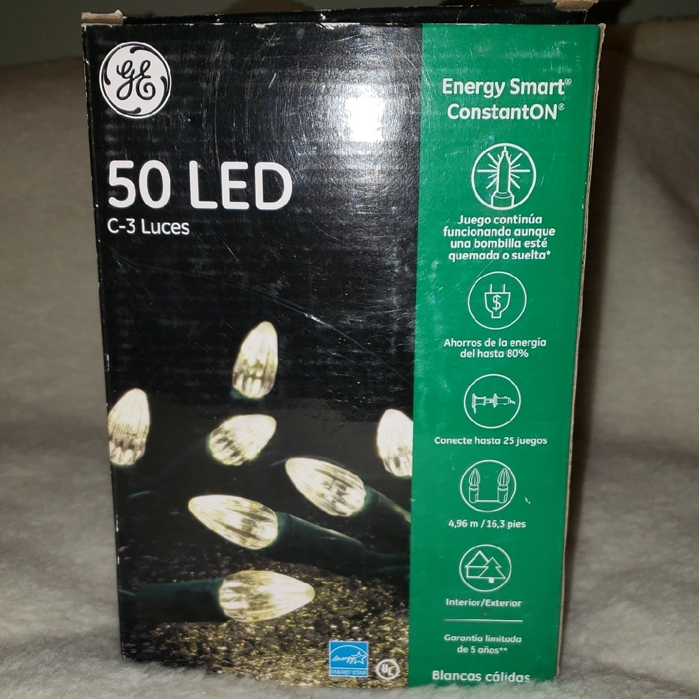 GE 50 LED C-3 Lights
